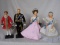 Nine Peggy Nisbet dolls:- Queen Mother in