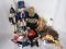Box of vintage weary dolls /