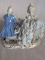 Antique German Figurines:- Two 18cm Victorian