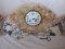 Vintage French Marble Mantle Clock with