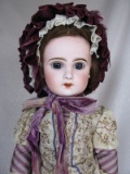 French bisque 'Tete Jumeau Bebe' c1890s