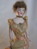 All original c1890-1900s German Dollhouse Lady