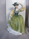 Six vintage Royal Doulton Figurines:- Simone