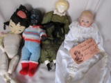 Box of mixed weary dolls:- includes
