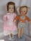 Two Australian dolls:- Possible Vera Kent all original composition 1940s sw