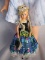 Mixed Fashion dolls:- Barbie Bob Mackie 'Charleston' porcelain 2001 on stan