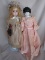 Two Antique Dolls:- E.U. Steiner child 43cm shoulder head 43cm, U shaped ha