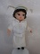 TV 1966 Hasbro 'Flying Nun' doll 11cm. All original white habit and belt, p