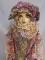 Original artist Linda Carroll 'Attic' doll 41cm. All original ensemble with