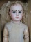 Boxed 'Tete Jumeau Bebe' c1885-90s bisque doll 24