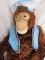 Large Steiff 'Jocko' US Zone brown mohair chimpanzee 19