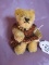 Miniature Steiff bear, gold bristle mohair 3.5