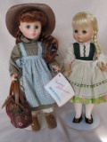 Two all original Madame Alexander vinyl dolls:- Anne of Green Gables 36cm w