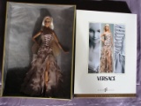 NRFB mint Mattel Barbie Versace 2004 Gold Label #B3457. Model Muse in haute