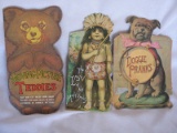 Seven antique-vintage Children Books:- Queen of the Pirate Isle by Bret Har