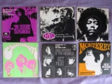 Seven 1960s Jimi Hendrix / Cream / Eric Burdon / Beatles related EP's 45RPM