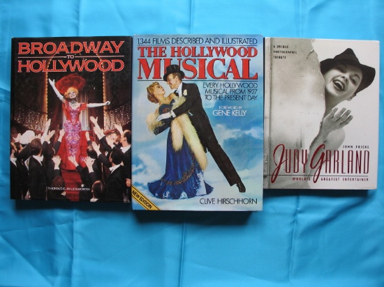 Six Celebrity / Hollywood Books:- Photographic Judy Garland / Fricke, Holly