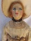 Interesting French Fashion doll plaster over composition 13