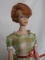 Mattel 1960s Barbie side part bubble cut. Titian hair in original side part