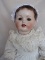 Bisque Max Handwerck 'Bebe Elite' baby 20” (51cm) 1920s. Brown glass sleep