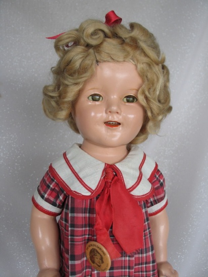 Composition late 1934 Ideal Shirley Temple 'Bright Eyes' 18" (46cm). Big C