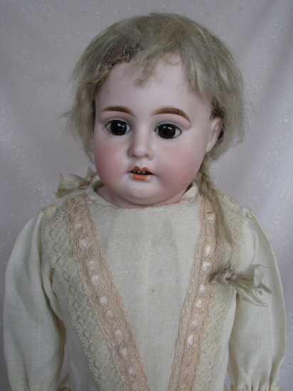 Bisque Armand Marseille 3200 child turned and tilted shoulder head c1900s 2