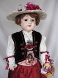 Bisque Herm Steiner character child. Rare large size 24