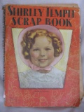 Shirley Temple ephemera:- full 1930s scrapbook, Standee 41cm, Four ST Hits