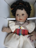 Three MIB artist seated baby dolls:- Georgetown 'Clarrisa' 38cm & 'Lullaby