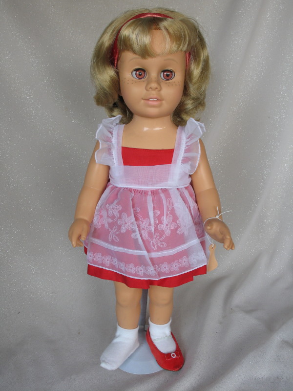 open lace back dress Vee's Victorians Doll Clothes