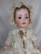 German Shoenau & Hoffmeister 'Burggrub Baby' 22” (53cm) bisque. Hairline 3c