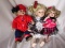 Eleven mixed dolls:- includes Hillview Lane 46cm, Ashton Drake 'Cool as a C