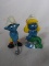 Twenty one (21) Smurfs 1970-80s PVC figures Peyo Schleich / Hong Kong:- inc