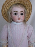 Desirable J.D. Kestner 143 character child 19” (48cm) c1900 bisque doll inc