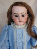 German Peter Scherf c1899 child bisque shoulder head child 24” (61cm). Brow