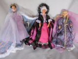 Eight 70s Peggy Nisbet dolls:- P642 Margaret of Anjou, P703 Martha Washingt