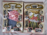 Two Mattel Shirley Temple 1974 boxed outfits for 16