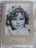 Scarce ink signed 1930s Shirley Temple signature on page from autograph boo