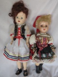 Two vintage HP dolls:- Arranbee Teen fashion 1950s marked 210 straight legs