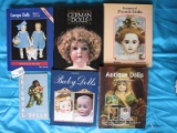 Nine doll reference books:- Composition Doll Vol 2, Oriental Dolls / Smith,