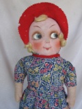 Australian 1940s Joy Toys cloth doll 21