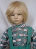 German Annette Himstedt 'Bastian' 66cm from Barefoot Children series. All o