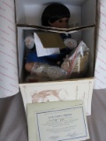 Two Boxed porcelain dolls:- Georgetown 
