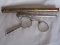 . Antique-vintage Sewing tools:- Sterling silver antique button hook with L