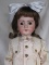 Bisque 1900s Simon & Halbig 1078 bisque 29” (73cm). Open gloss pink mouth w