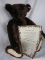 British Collector's Steiff 1907 Teddy Bear replica. Dark brown mohair 24