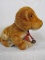 Three vintage Steiff Animals. Frozen seated blonde mohair miniature 8cm bea