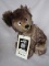 Three NZ Robin Rive LE bears. Roosevelt 25cm bear cub tipped mohair. Tan mo