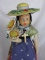 All original Lenci 'Sunflower' Mascotte 1927-30s felt doll 9.5