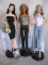 Fourteen Mattel 'Barbie Basics' Series 2. Original outfits and stands, two